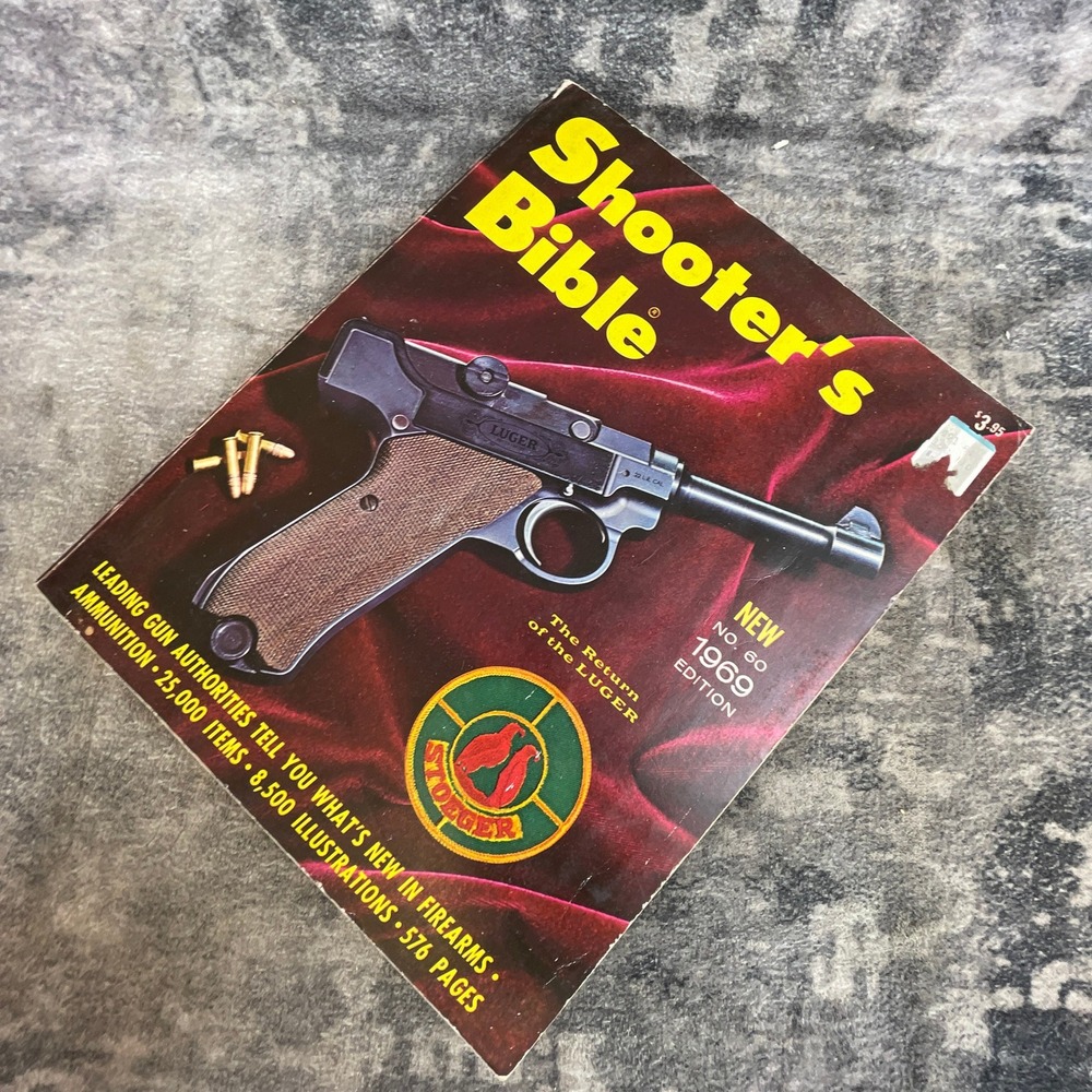 Shooter's Bible No. 60 1969 Edition Stoeger Firearms Catalog Illustrated Paper